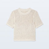 Luxe Cotton T-Shirt Ecru