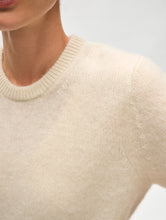 Brushed Cashmere Tee Ivory