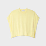 Linen Blend Easy T-Shirt Lemon Sorbet