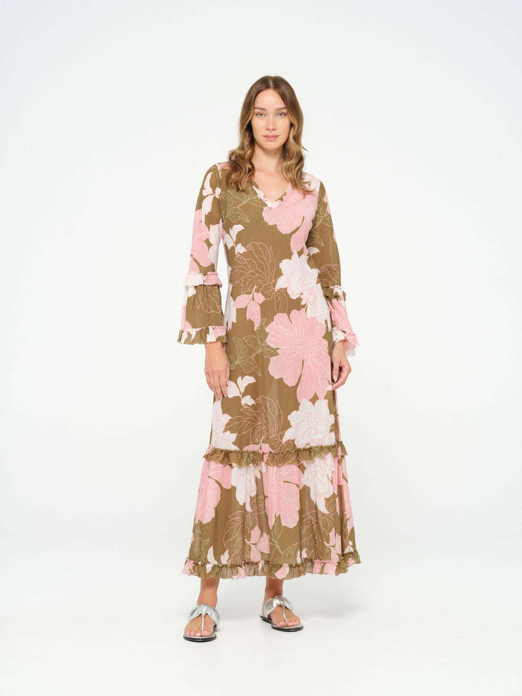 Long Indi Dress Playa Camel