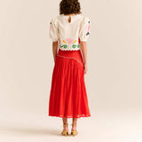 Ines Skirt Red