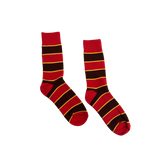 The Collegiate Sock Hot Red