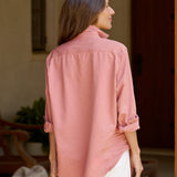 Eileen Button-Up Shirt Adobe