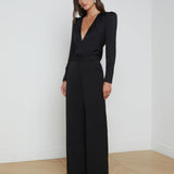 Pilar Wide Leg Pant Black