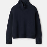 Girlfriend Turtleneck Navy