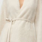 Brushed Cardigan Chalk