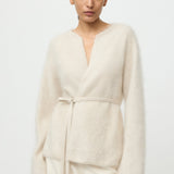 Brushed Cardigan Chalk
