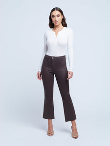 Kendra Coated Jean Espresso