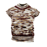 Fatima Vest Brown Multi