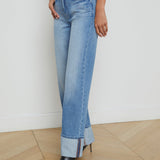 Miley Cuffed Jean Caruso