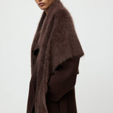 Brushed Scarf Mocha