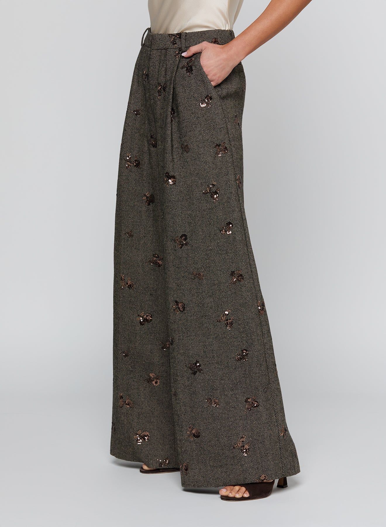 ALLANAH MID RISE TROUSER