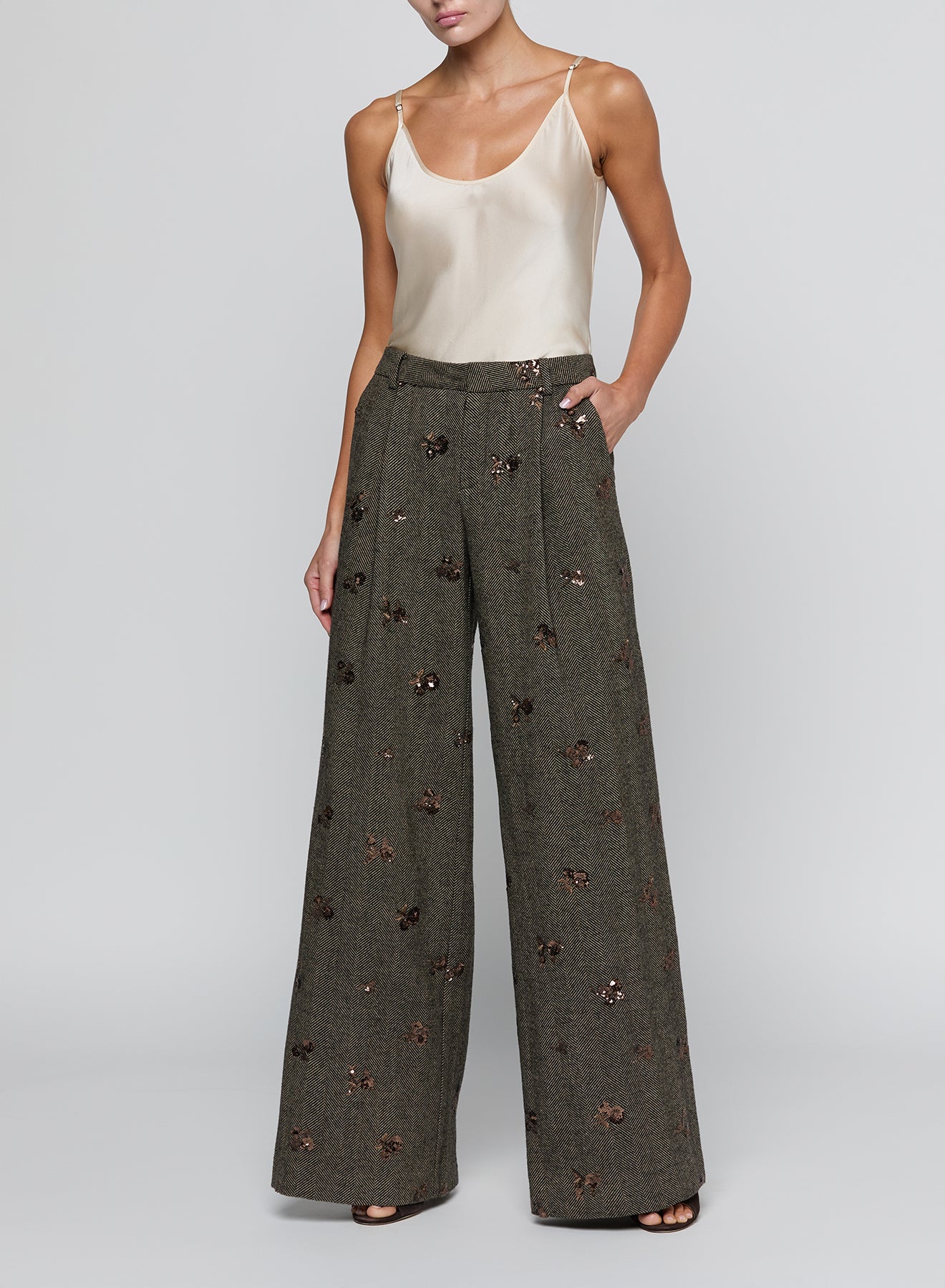 ALLANAH MID RISE TROUSER