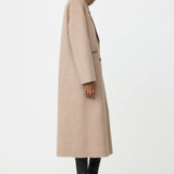 Double Breasted Coat Greige