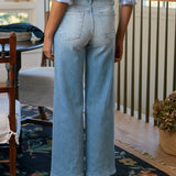 Galway Wide-Leg Jean 1972 Light Wash Indigo