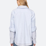 ZAYNA DBL LAYER BUTTON DOWN (D1)