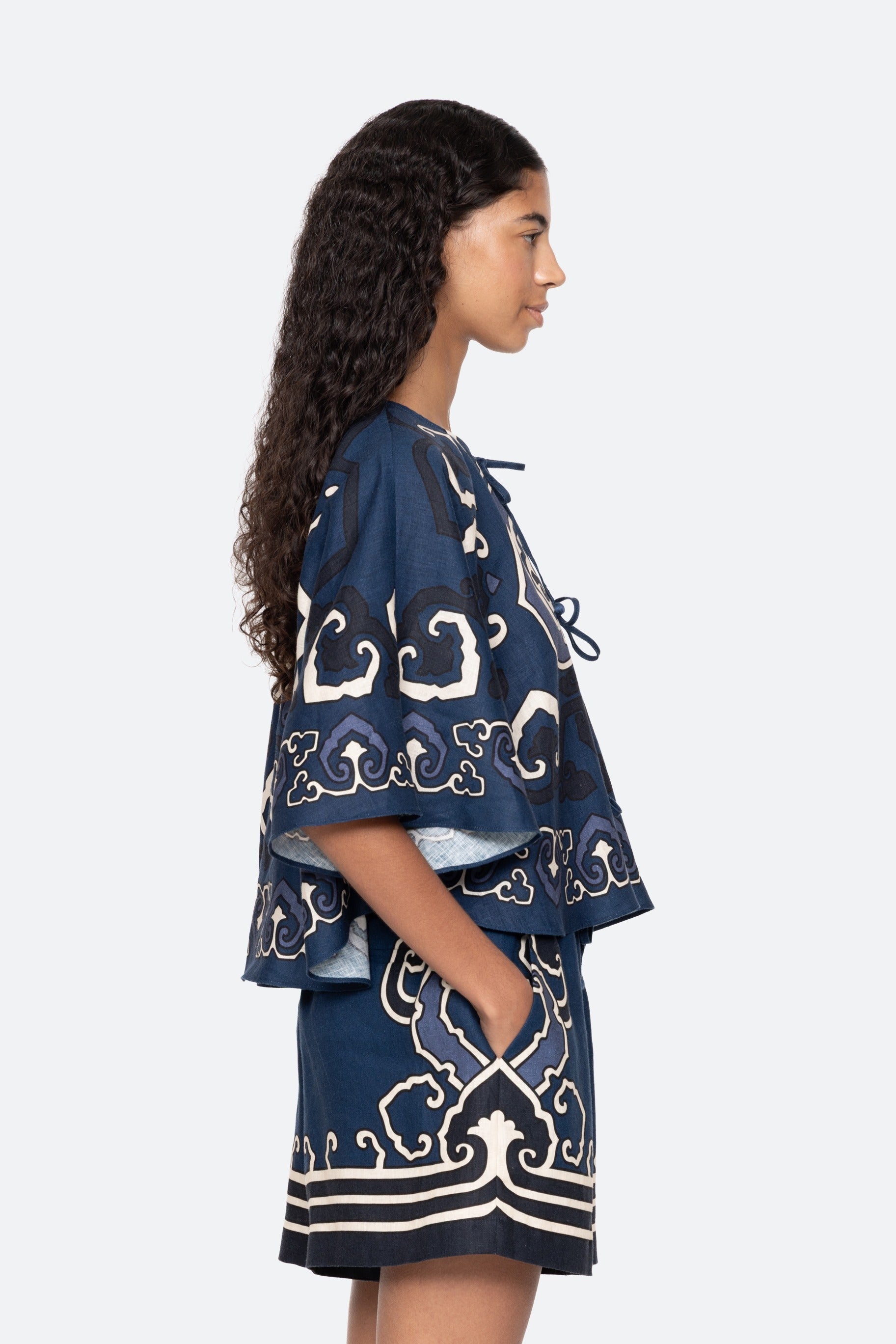 BLAISE PRINT TOP