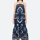 BLAISE PRINT SPAGHETTI STRAP DRESS