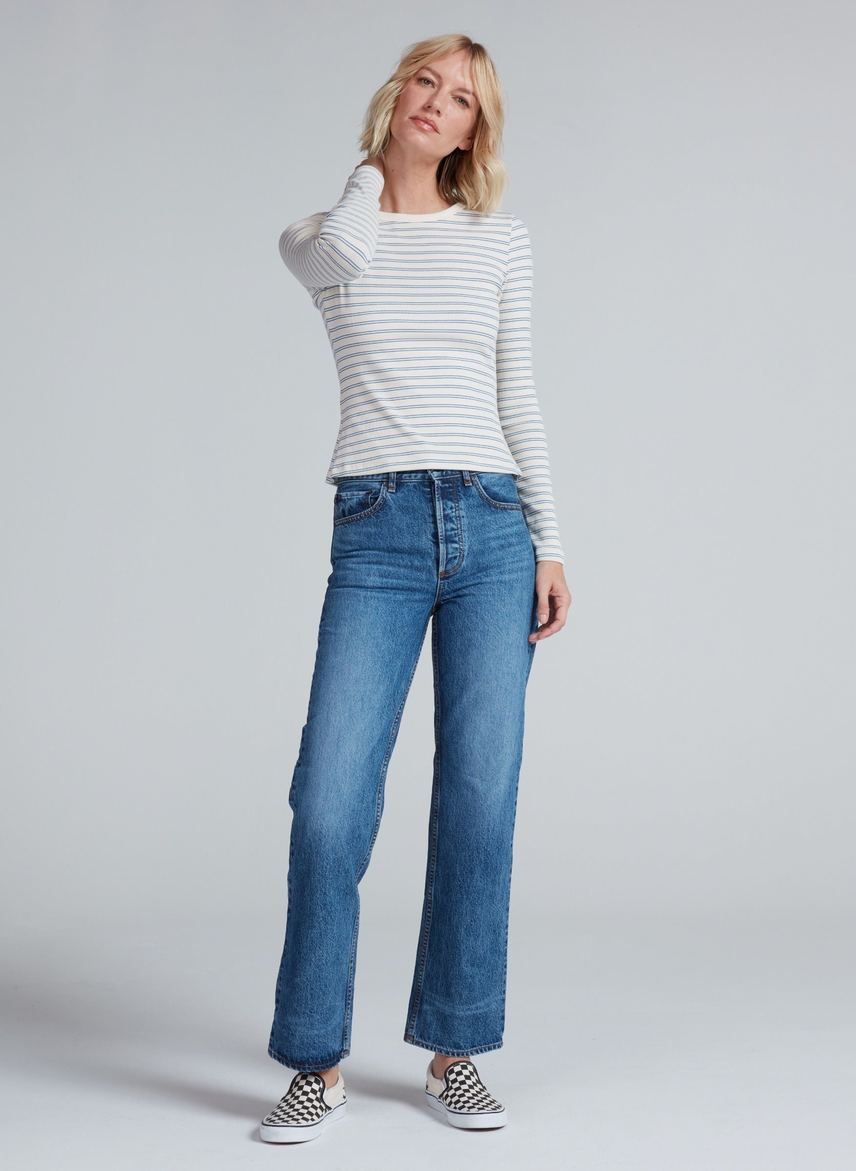 DOUBLE STRIPE BLUE