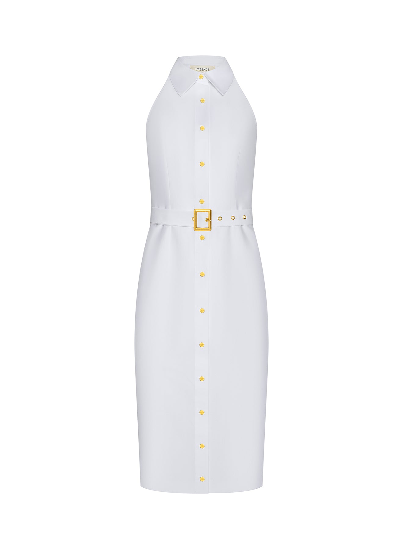 LISETTE SLVLSS BTTNDWN DRESS