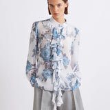 Mllcanapa Shirt Light Blue