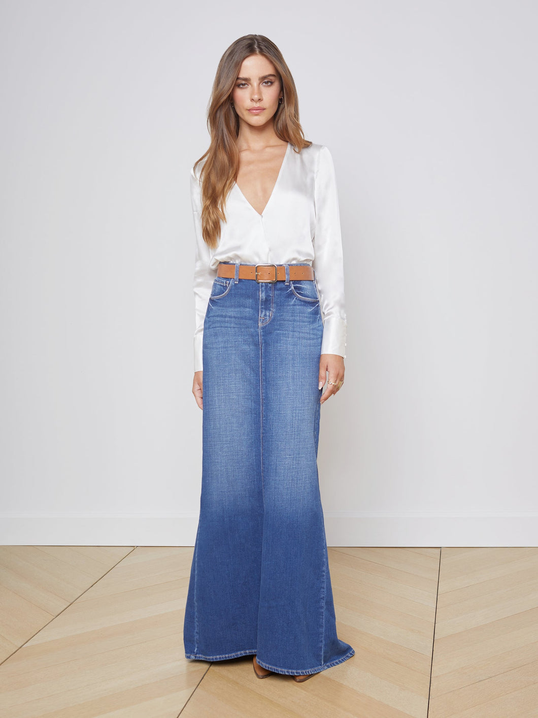 Kailani Denim Mermaid Skirt Athos
