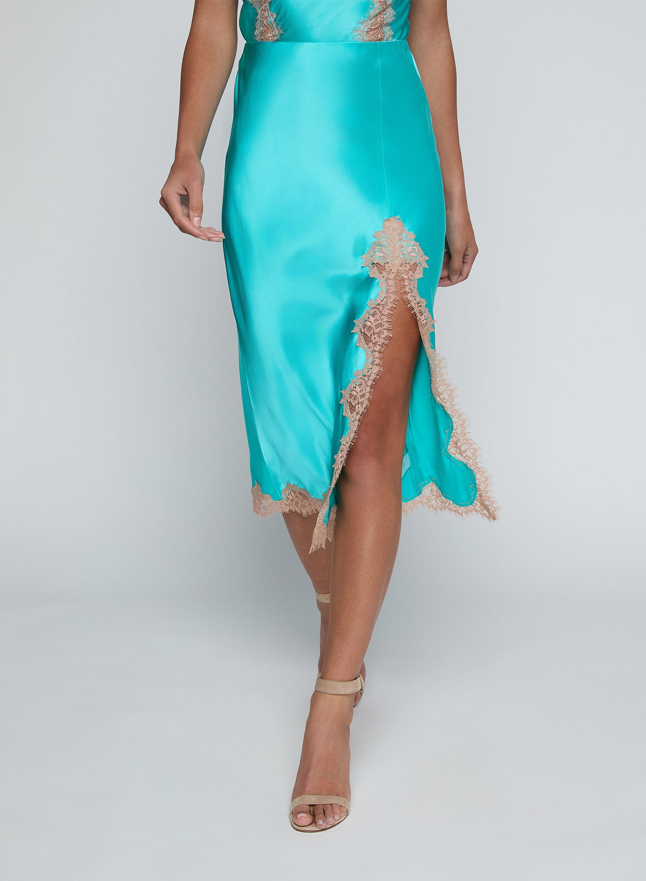 TICO LACE MIDI SKIRT