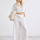 Mllrollio T-Shirt Optical White