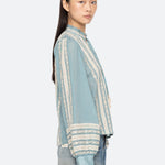 KIRSTEN PRINT L/SLV TOP (D2)