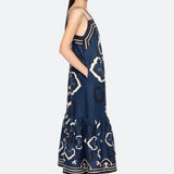 BLAISE PRINT SPAGHETTI STRAP DRESS