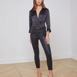 Dani Silk Blouse Black