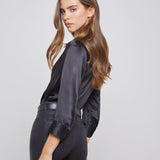 Dani Silk Blouse Black