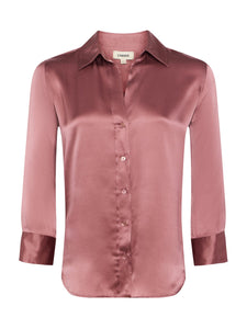 Dani Silk Blouse Mauve Rose