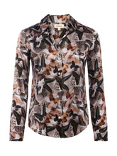 Tyler Blouse Multi Dark Butterfly