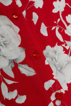 Holly Blouse Red/Ivory Ikebana