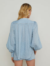 Kiera Blouse Light Blue Fog