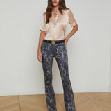Ellah Silk Blouse Petal