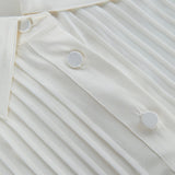 Divya Silk Shirt White