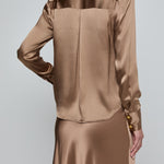 HONEY TIE NECK BLOUSE