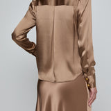 HONEY TIE NECK BLOUSE