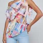 DRISELLE SCARF TOP
