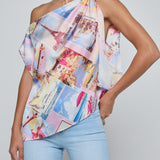 DRISELLE SCARF TOP