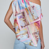 DRISELLE SCARF TOP