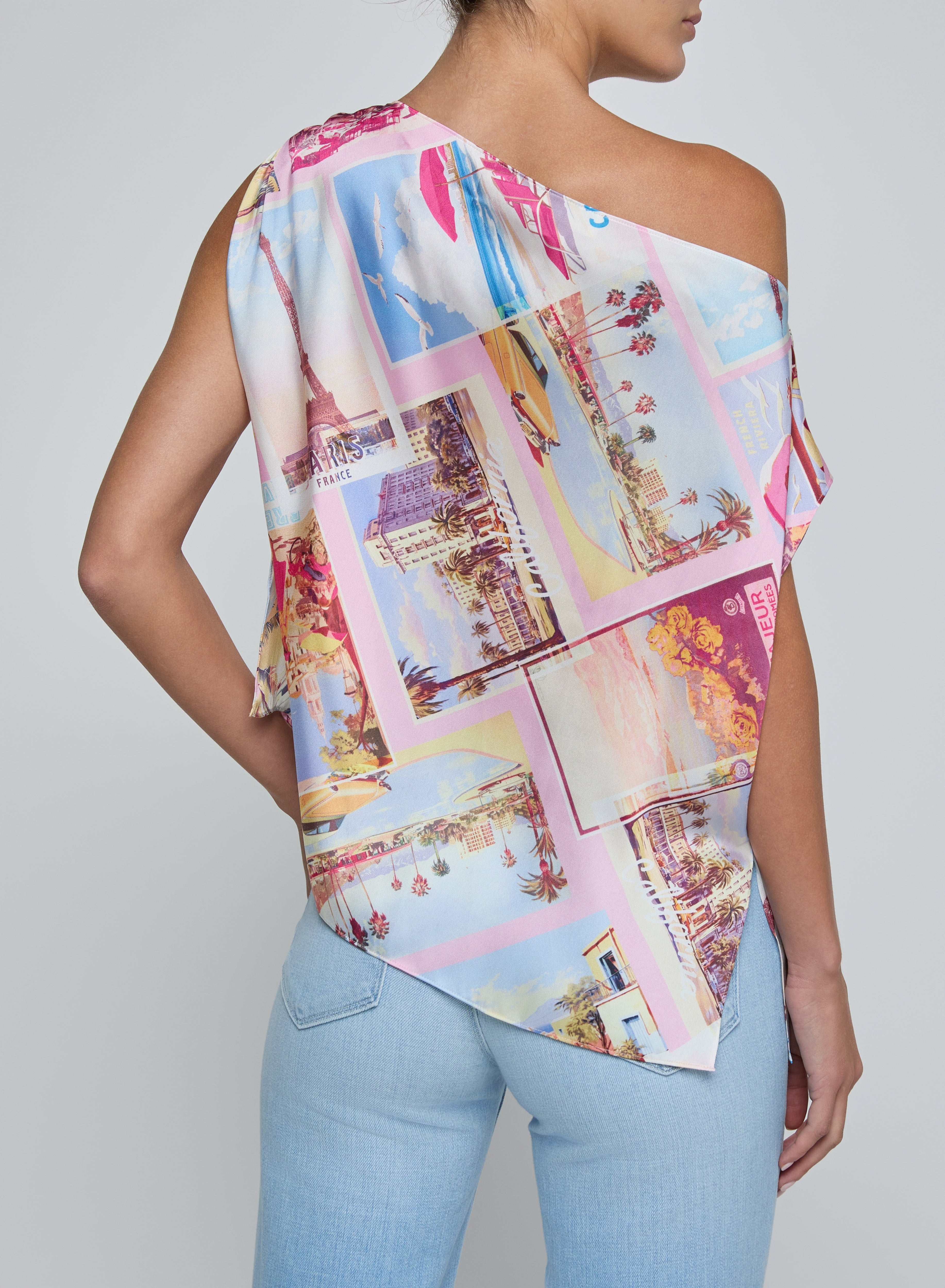 DRISELLE SCARF TOP