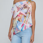 DRISELLE SCARF TOP