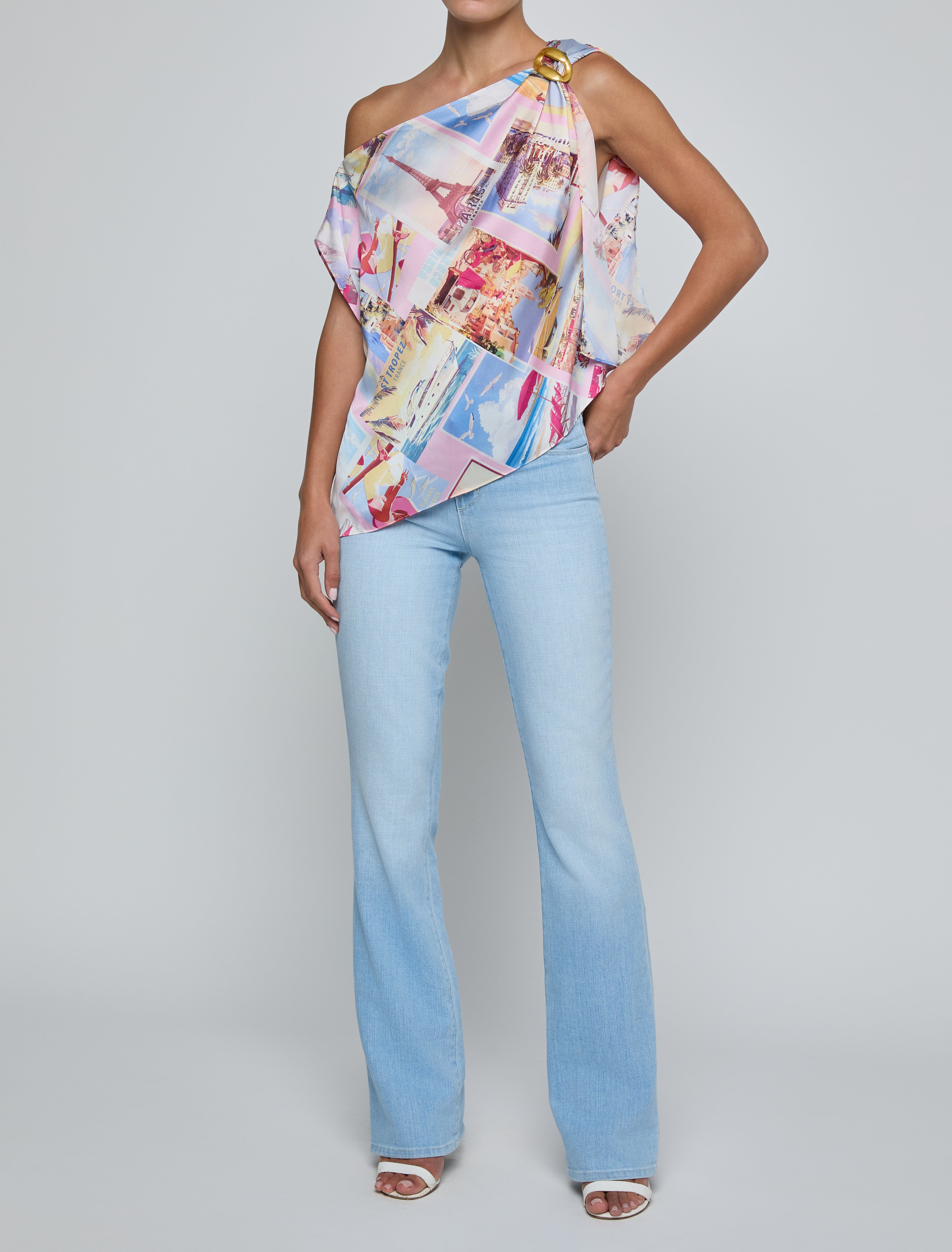 DRISELLE SCARF TOP