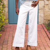 Wexford Linen Trouser White