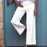 Wexford Linen Trouser White