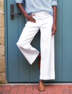 Wexford Linen Trouser White