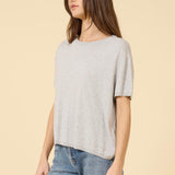 Bianca Tee Heather Grey